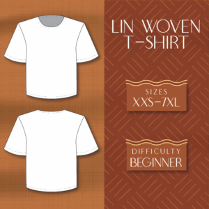 Lin Woven T-Shirt PDF Sewing Pattern
